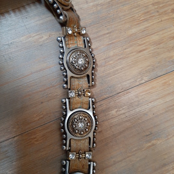 Stunning Italian metal belt main image 4